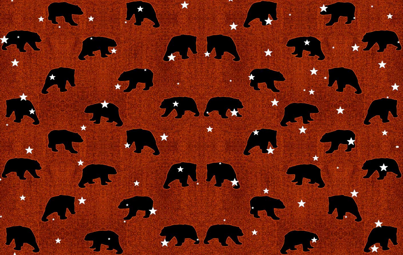 Bears & Stars  Thierry Bisch Contemporary painter animals painting art decoration nature biodiversity conservation