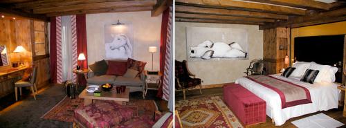 chambre cheval blanc hotel-cheval-blanc-courchevel-luxury-mountain-residence-french-alps-ski 動物画 Thierry Bisch Contemporary painter animals painting art  nature biodiversity conservation