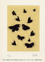 Papillons Butterfly 動物画 Thierry Bisch Contemporary painter animals painting art  nature biodiversity conservation