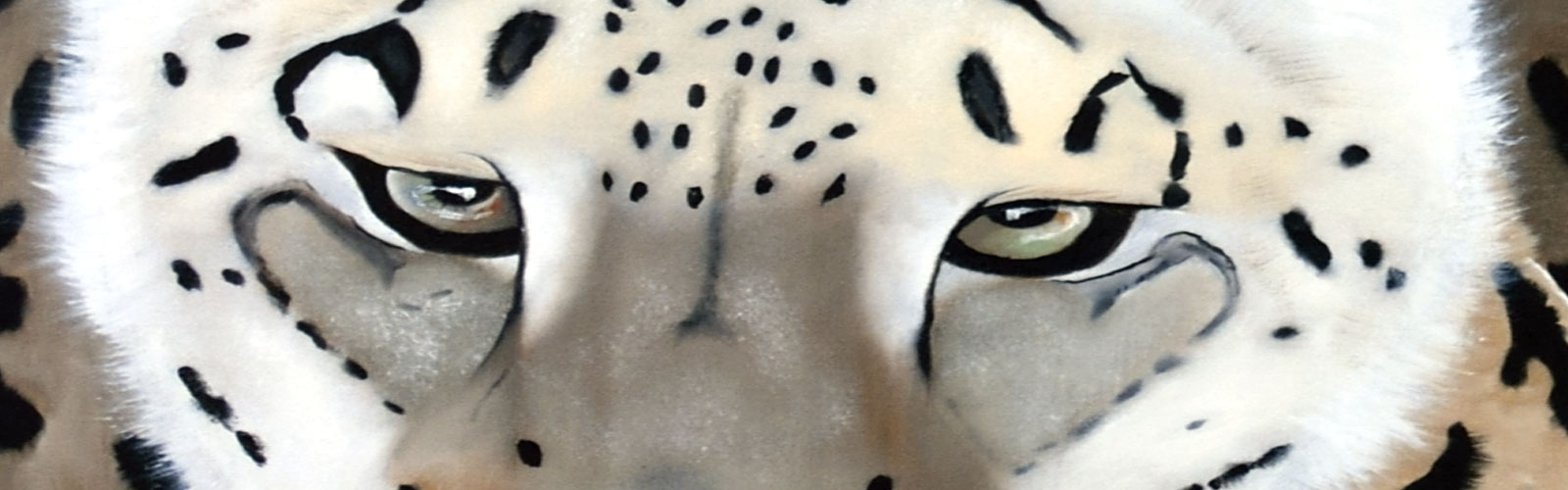Closeup-Once peinture-animalière Thierry Bisch artiste peintre contemporain animaux tableau art  nature biodiversité conservation 