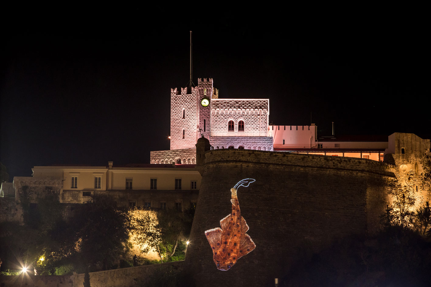 PROJECTION animal-painting Thierry Bisch Contemporary painter animals painting art  nature biodiversity conservation Monaco Prince-Albert Prince-Albert-of-Monaco 