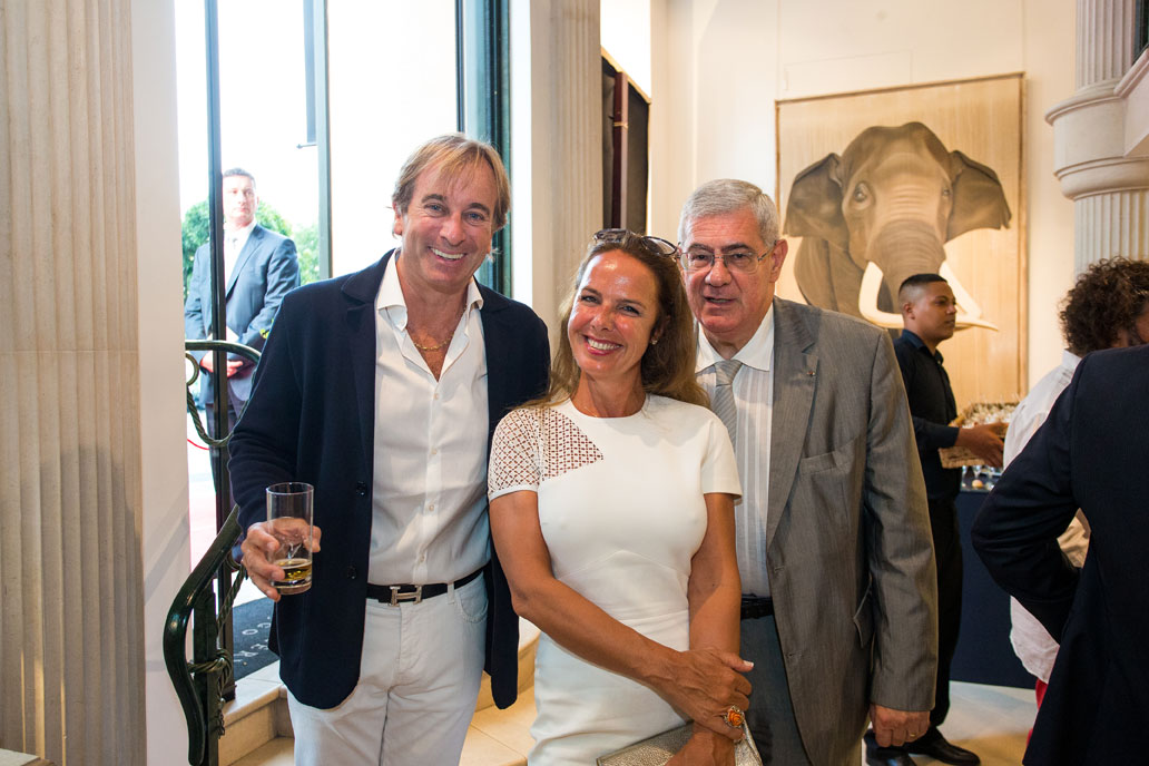 VERNISSAGE MONACO thierry-bisch Thierry Bisch Contemporary painter animals painting art  nature biodiversity conservation Monaco Prince-Albert Prince-Albert-of-Monaco 