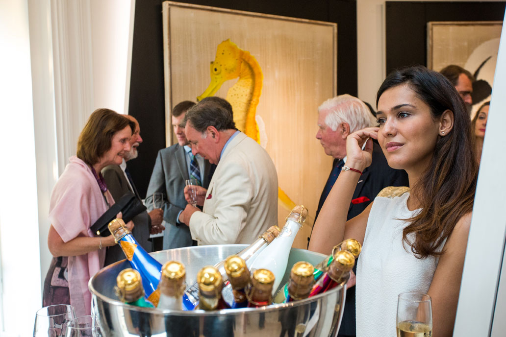 VERNISSAGE MONACO thierry-bisch Thierry Bisch Contemporary painter animals painting art  nature biodiversity conservation Monaco Prince-Albert Prince-Albert-of-Monaco 