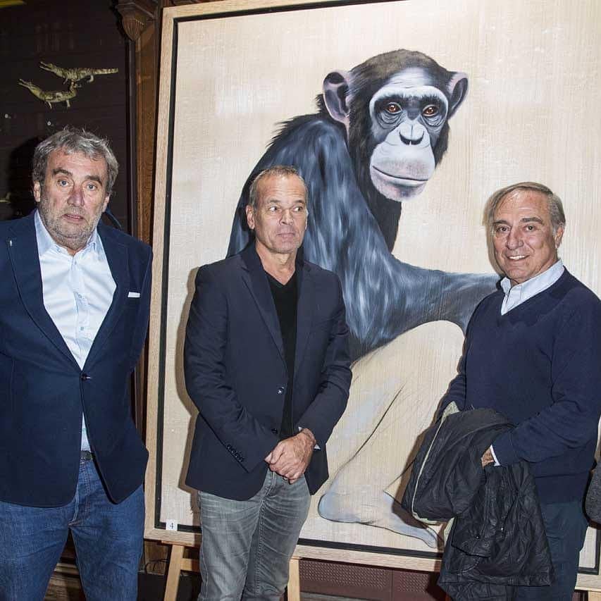 Museum-2018-Laurent-Baffie-Allain-Bougrain-Dubourg-Thierry-Bisch animal-painting Thierry Bisch Contemporary painter animals painting art  nature biodiversity conservation 