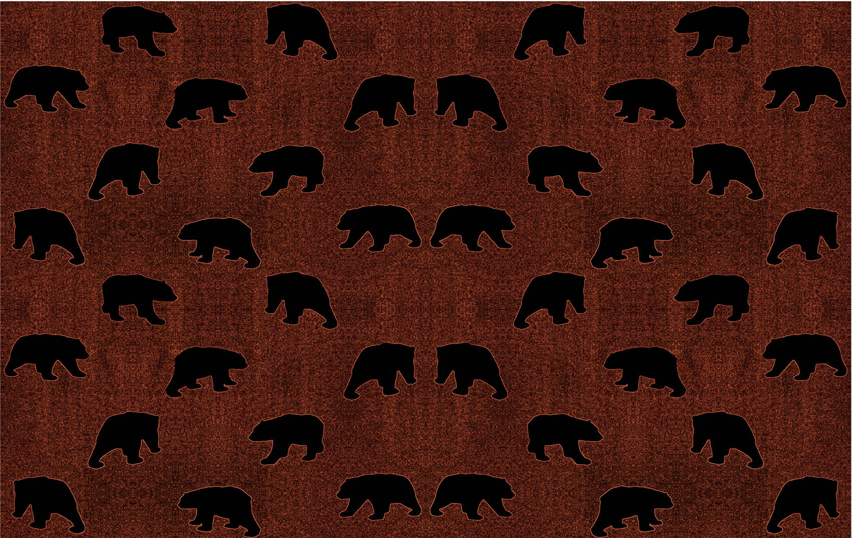 Bears ours Thierry Bisch artiste peintre contemporain animaux tableau art décoration biodiversité conservation 