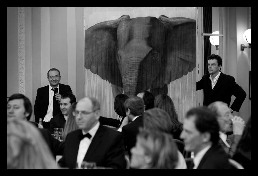 UNISEP 2 peinture-animalière Thierry Bisch artiste peintre animaux tableau art  nature biodiversité conservation Monaco Prince-Albert Fondation-Prince-Albert-de-Monaco 