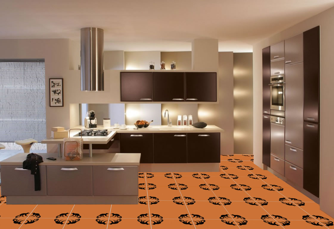 Monkeys-Kitchen animal-painting Thierry Bisch Contemporary painter animals painting art  nature biodiversity conservation Monaco Prince-Albert Prince-Albert-of-Monaco 