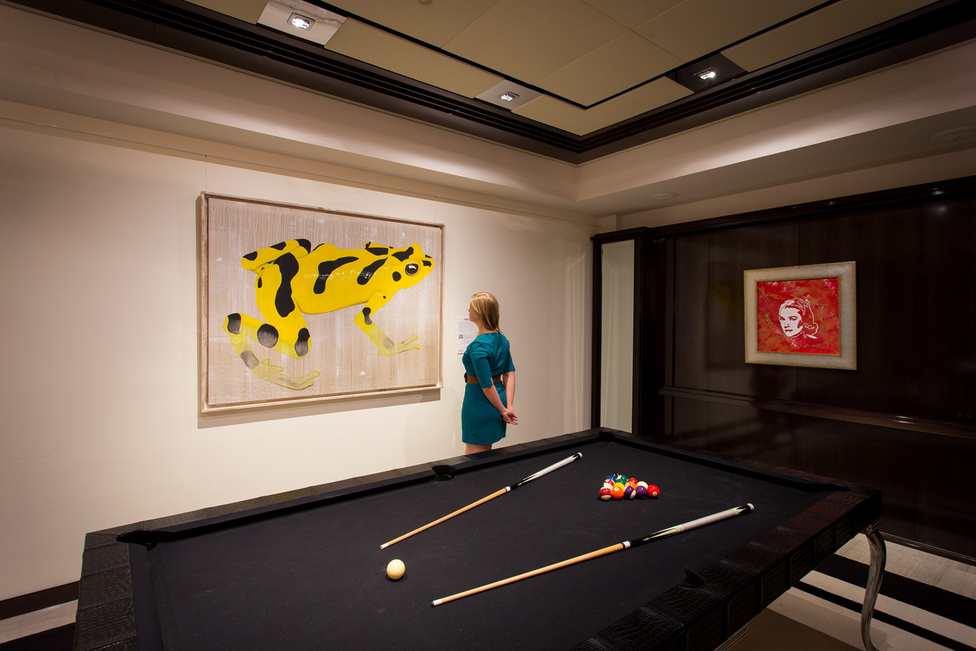 MONACO - CREM panamanian-golden-frog
frog-threatened-endangered-extinction-atelopus- Thierry Bisch Contemporary painter animals painting art  nature biodiversity conservation Monaco Prince-Albert Prince-Albert-of-Monaco 
