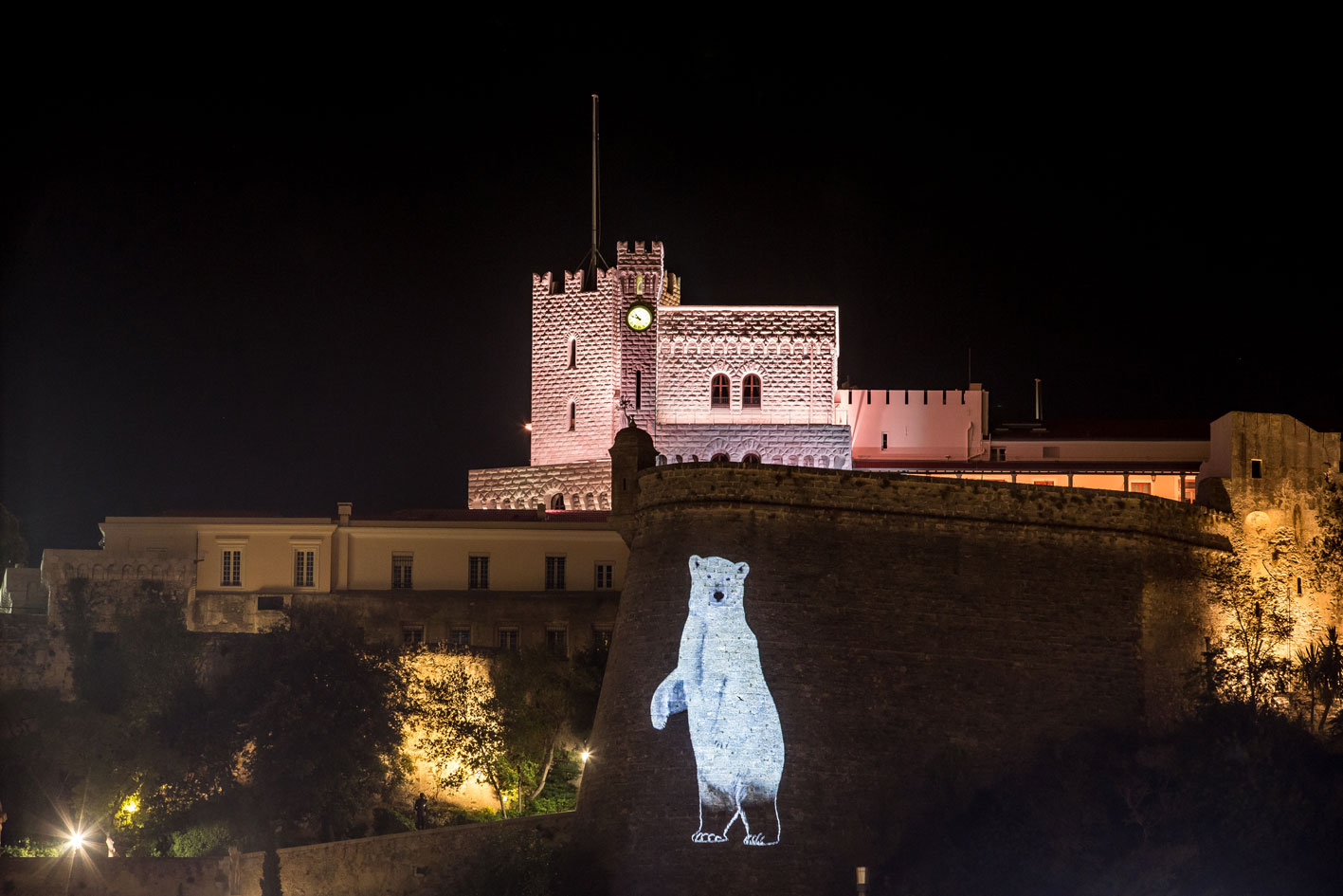 PROJECTION animal-painting Thierry Bisch Contemporary painter animals painting art  nature biodiversity conservation Monaco Prince-Albert Prince-Albert-of-Monaco 