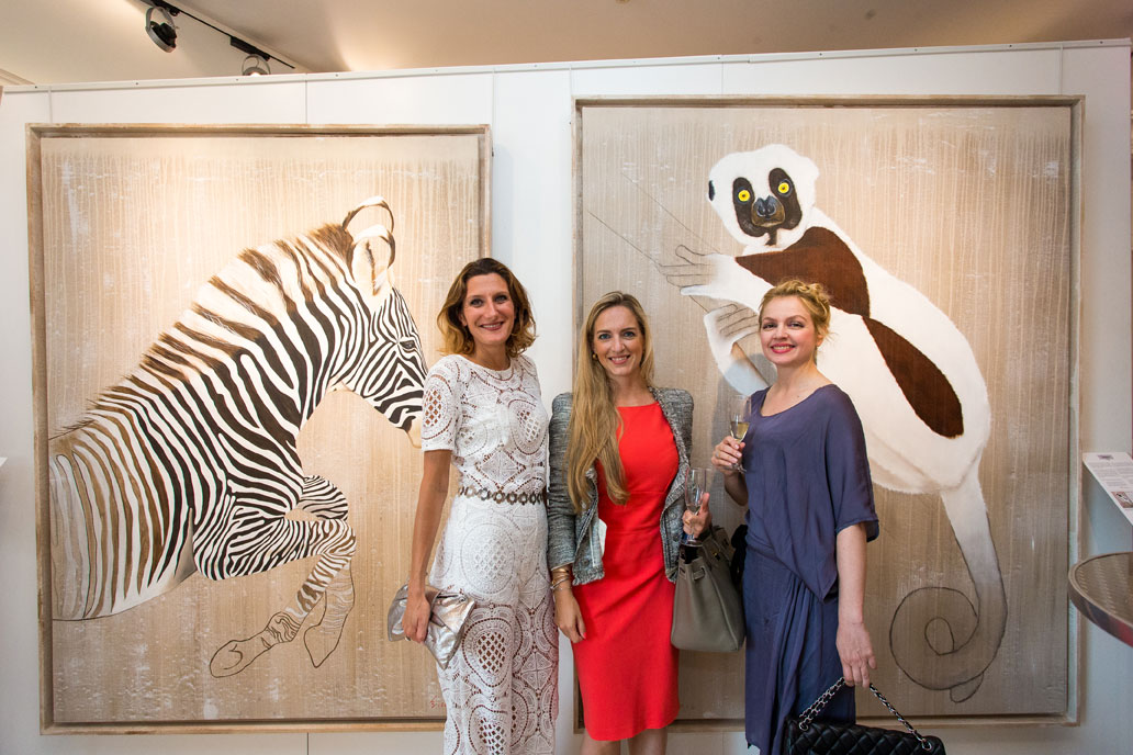 VERNISSAGE MONACO thierry-bisch Thierry Bisch Contemporary painter animals painting art  nature biodiversity conservation Monaco Prince-Albert Prince-Albert-of-Monaco 