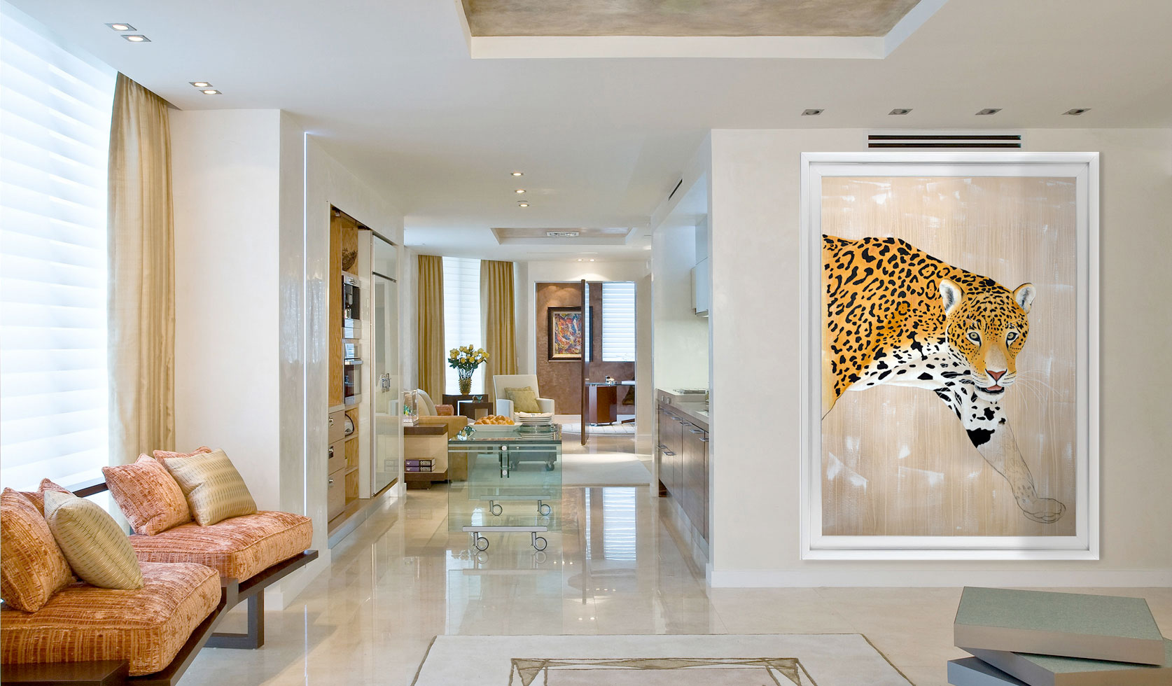PANTHERA ONCA jaguar-panthera-onca-panther-deco-decoration-large-size-printed-canvas-luxury-high-quality Thierry Bisch Contemporary painter animals painting art  nature biodiversity conservation Monaco Prince-Albert Prince-Albert-of-Monaco 