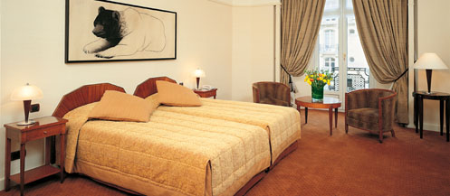 Hotel Lutetia Paris - Suite aux ours 1 animal-painting Thierry Bisch Contemporary painter animals painting art  nature biodiversity conservation Monaco Prince-Albert Prince-Albert-of-Monaco 