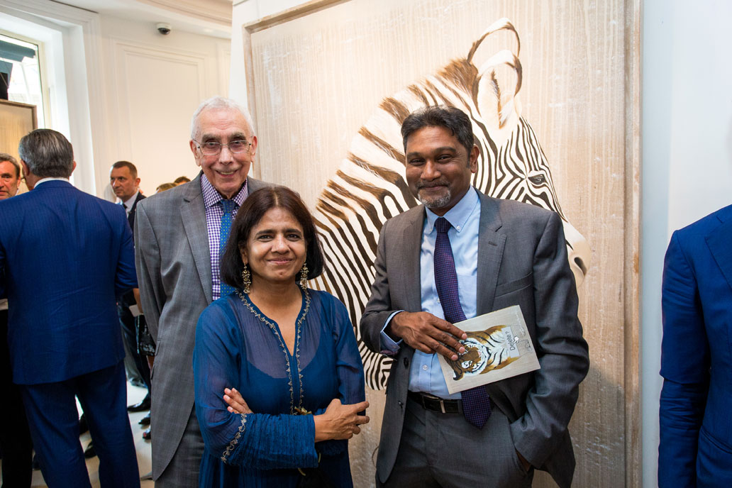 VERNISSAGE MONACO thierry-bisch Thierry Bisch Contemporary painter animals painting art  nature biodiversity conservation Monaco Prince-Albert Prince-Albert-of-Monaco 