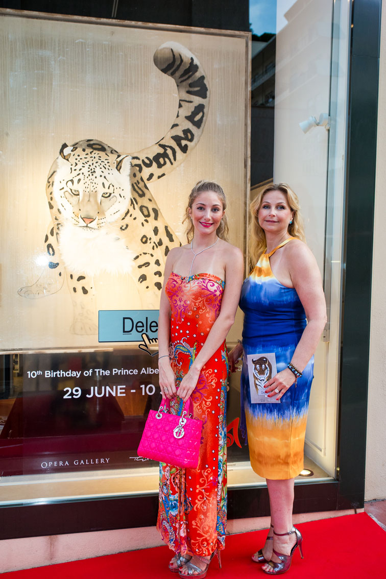 VERNISSAGE MONACO thierry-bisch Thierry Bisch Contemporary painter animals painting art  nature biodiversity conservation Monaco Prince-Albert Prince-Albert-of-Monaco 