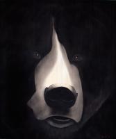 GRIZZLY CLOSE-UP   Peinture animalière, art animalier, peintre tableau animal, cheval, ours, élephant, chien sur toile et décoration par Thierry Bisch 